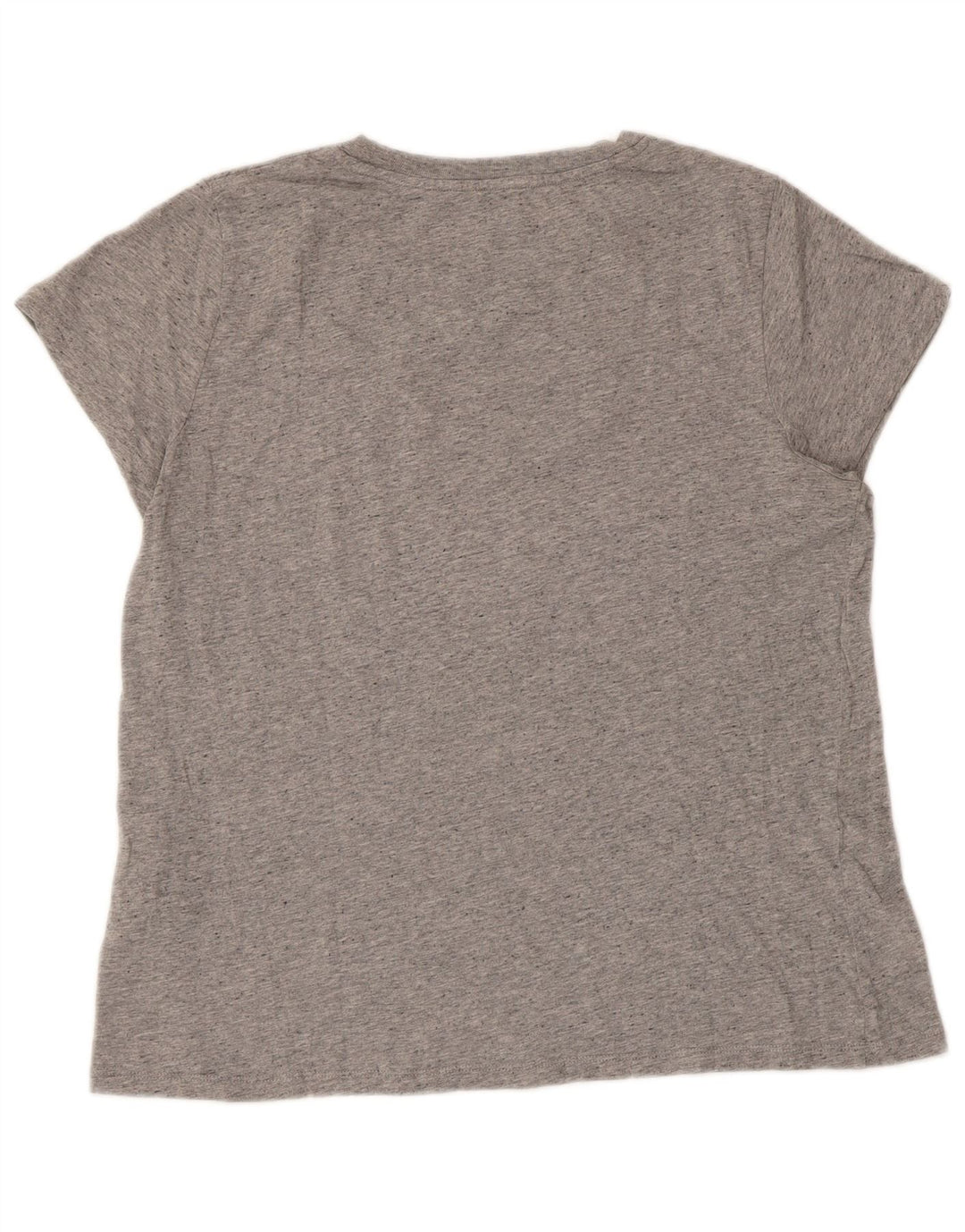 Tricou grafic LEVI'S pentru femei Top UK 14 mare, gri bumbac cu pete