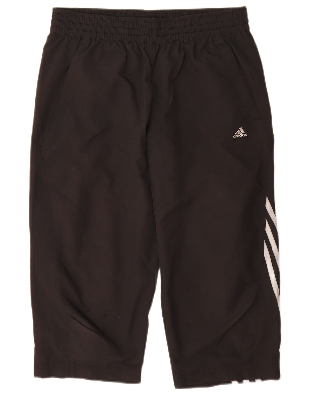 Pantaloni de trening Adidas Climacool Capri pentru baieti 15-16 ani poliester negru