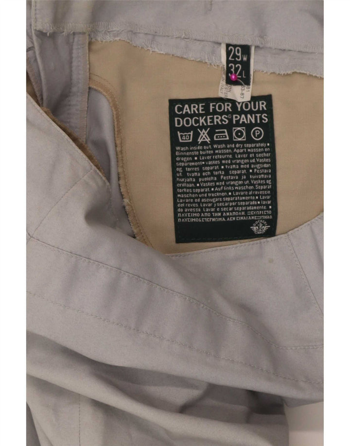 Pantaloni casual drepti Dockers pentru femei W32 L29 gri