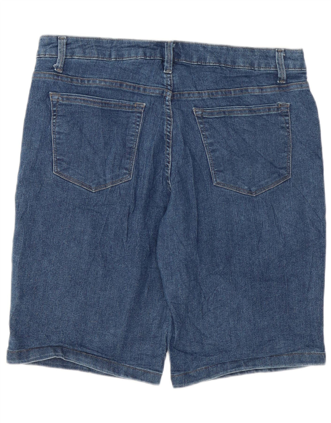 Pantaloni scurți din blugi Lee Riders pentru femei cu talie medie W34 Large Blue