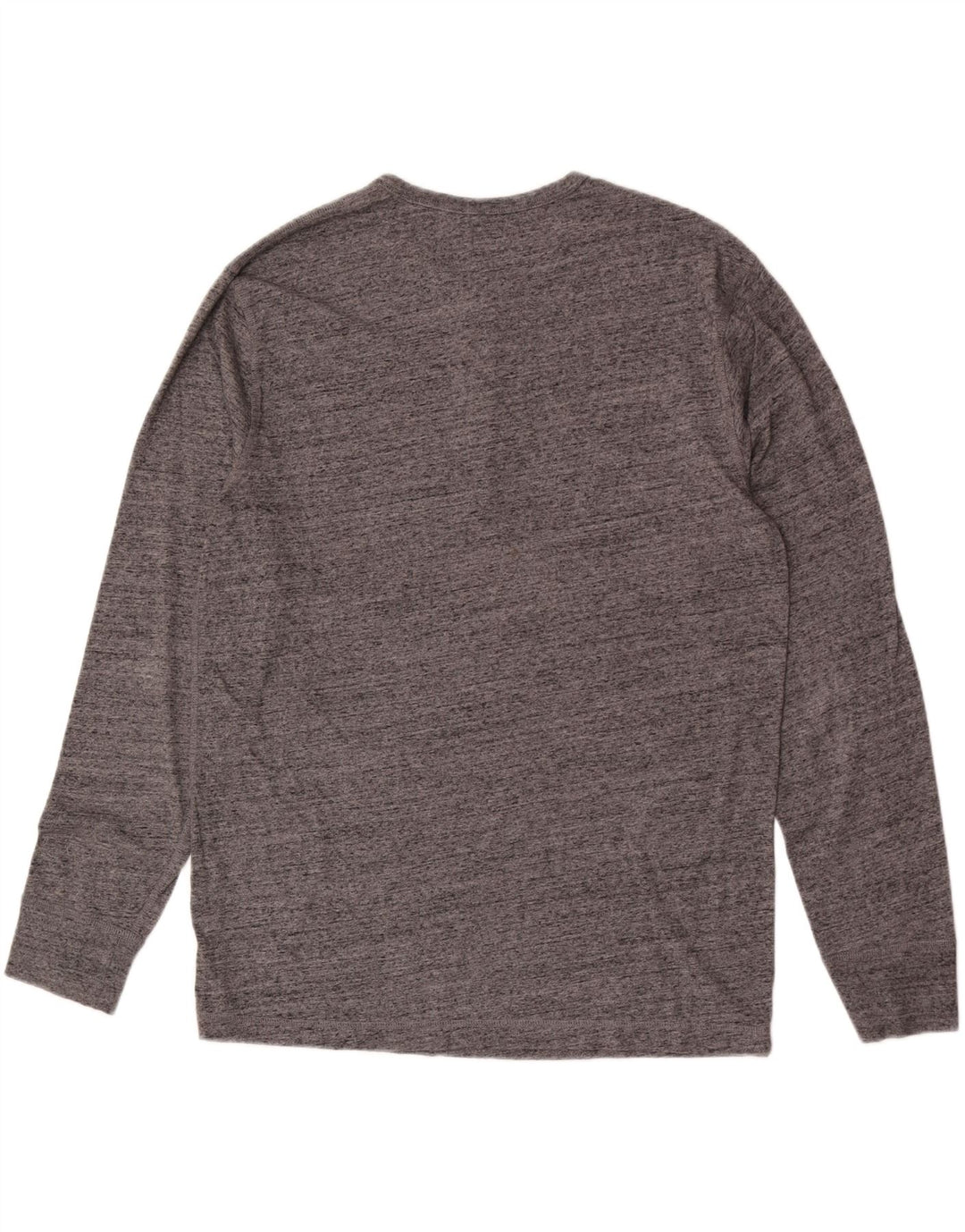Top pentru bărbați J. Crew cu mânecă lungă XL, bumbac cu pete gri