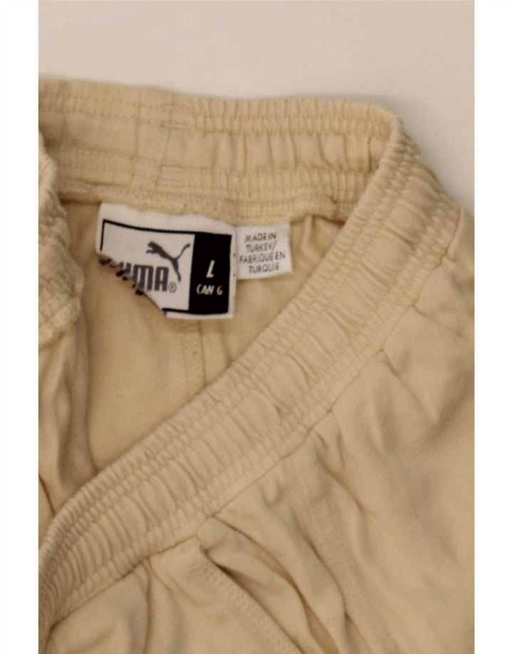 Pantaloni scurți sport Puma pentru bărbați, mari, bej