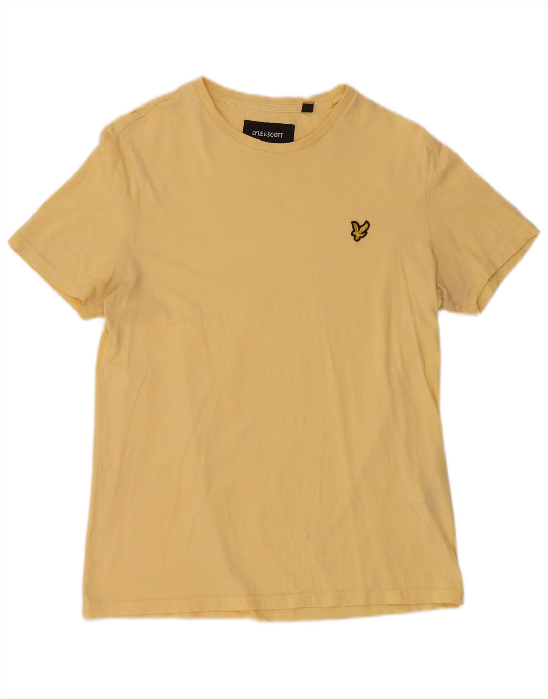 LYLE & SCOTT Tricou pentru bărbați Top mic din bumbac galben
