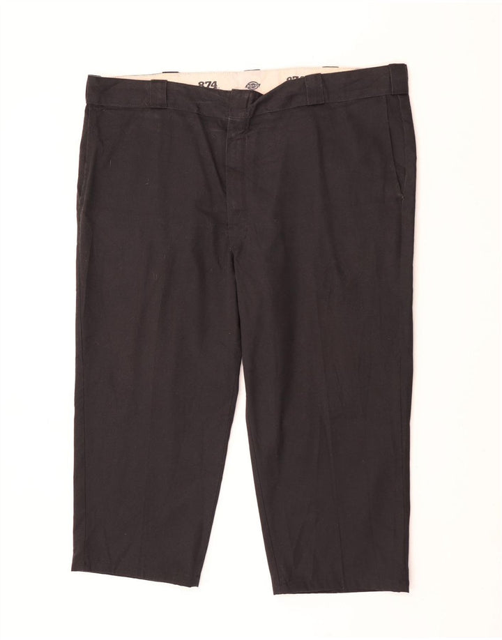 Pantaloni tăiați pentru bărbați Dickies 874 Original Fit L44 L23 Poliester negru