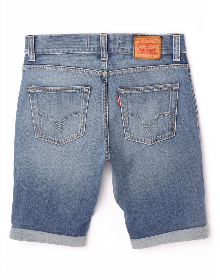 Pantaloni scurți Levi's 506 Denim W31 Medium Blue Bumbac