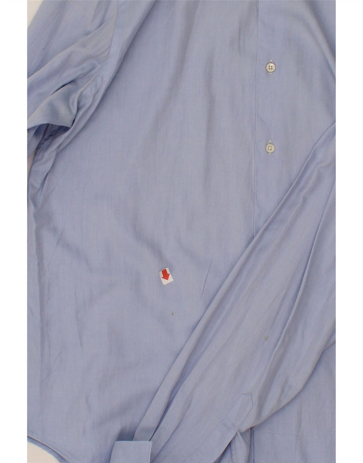 MASSIMO DUTTI Mens Formal Shirt Size 17 43 XL Blue Vintage Massimo Dutti and Second-Hand Massimo Dutti from Messina Hembry 