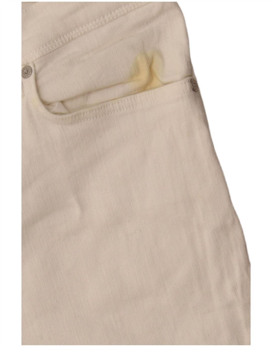 Blugi slim pentru bărbați Zara EU 42 Large W32 L29 Alb