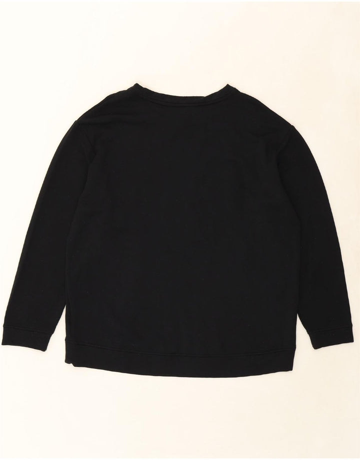 ORVIS Mens Sweatshirt Jumper Large Black Modal Vintage Orvis and Second-Hand Orvis from Messina Hembry 