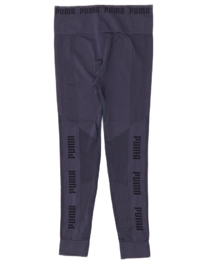 Leggings crop pentru femei Puma UK 8 Small Bleumarin