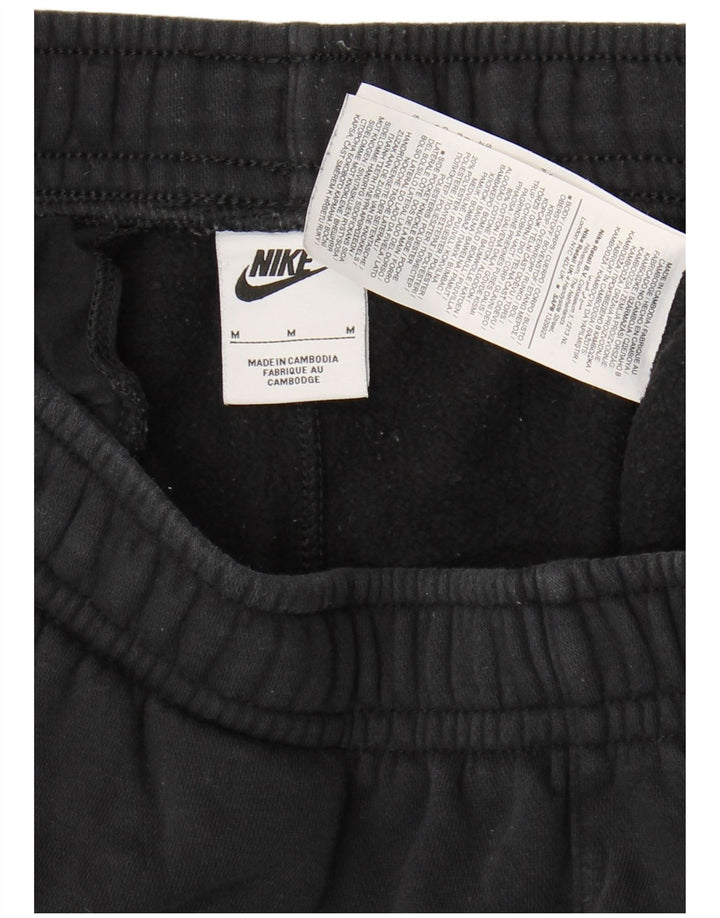 Pantaloni de trening Nike pentru bărbați Joggeri, bumbac mediu negru