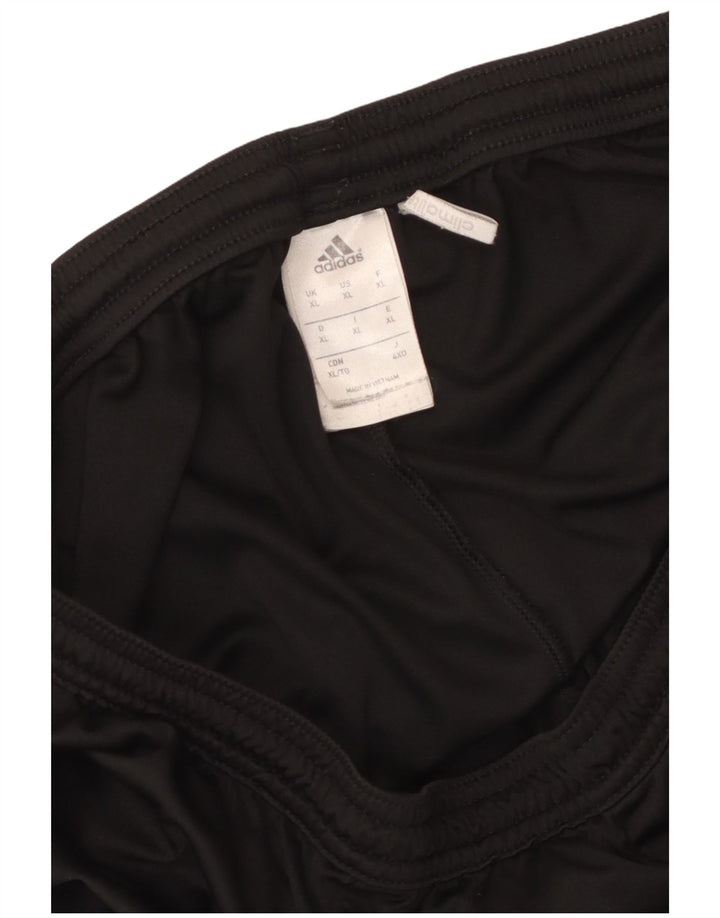 Pantaloni scurți sport ADIDAS Climalite pentru bărbați XL, negru, poliester color bloc