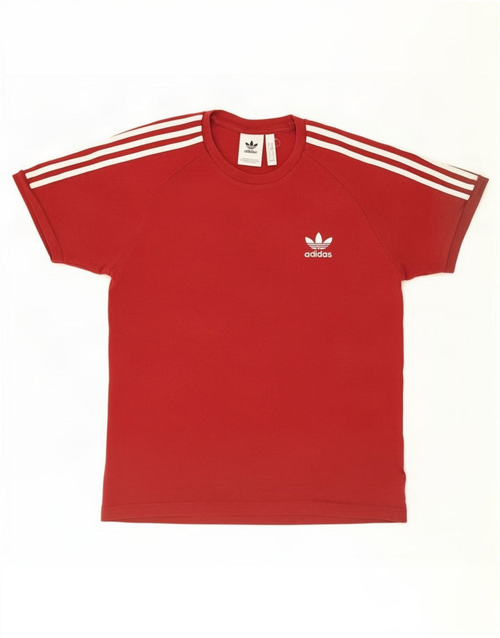 Tricou pentru bărbați Adidas Top Medium Red Bumbac