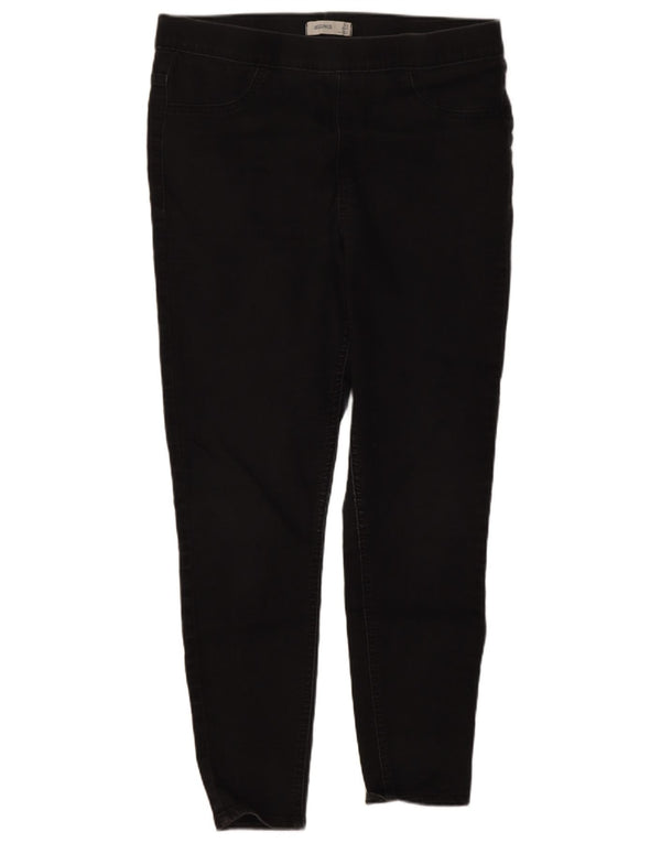 Marks & Spencer Blugi skinny crop Jegging pentru femei UK 12 Medium W30 L24 Negri