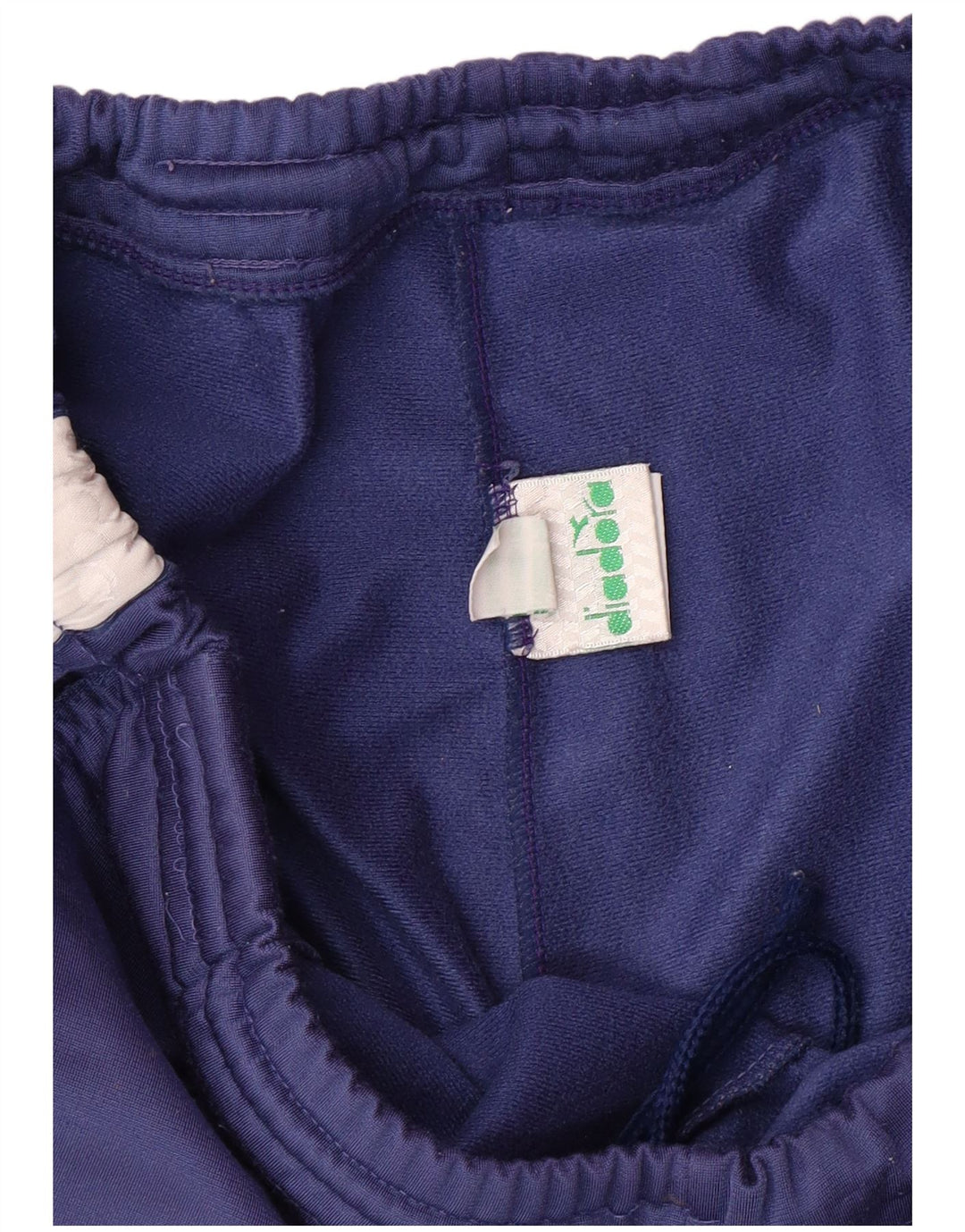 DIADORA Pantaloni de trening grafic pentru bărbați, mari, albastru, poliester color bloc