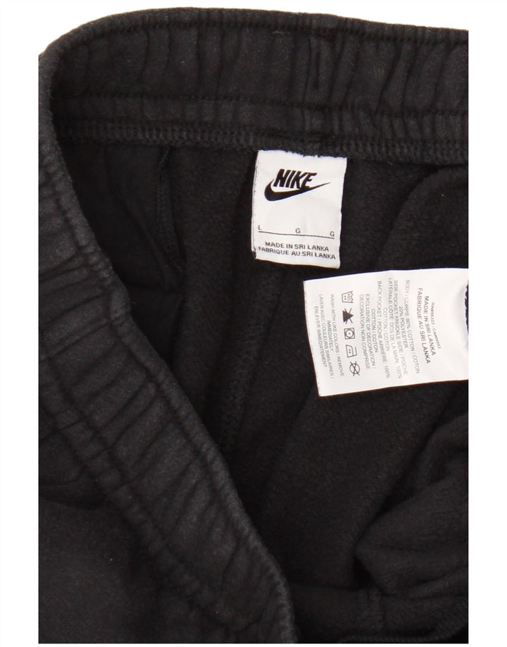 Pantaloni de trening Nike pentru femei UK 16, mare, negru, bumbac