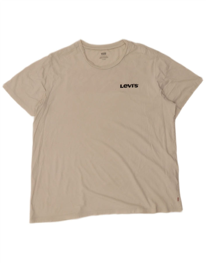 Tricou grafic pentru bărbați Levi's Top XL Bumbac alb