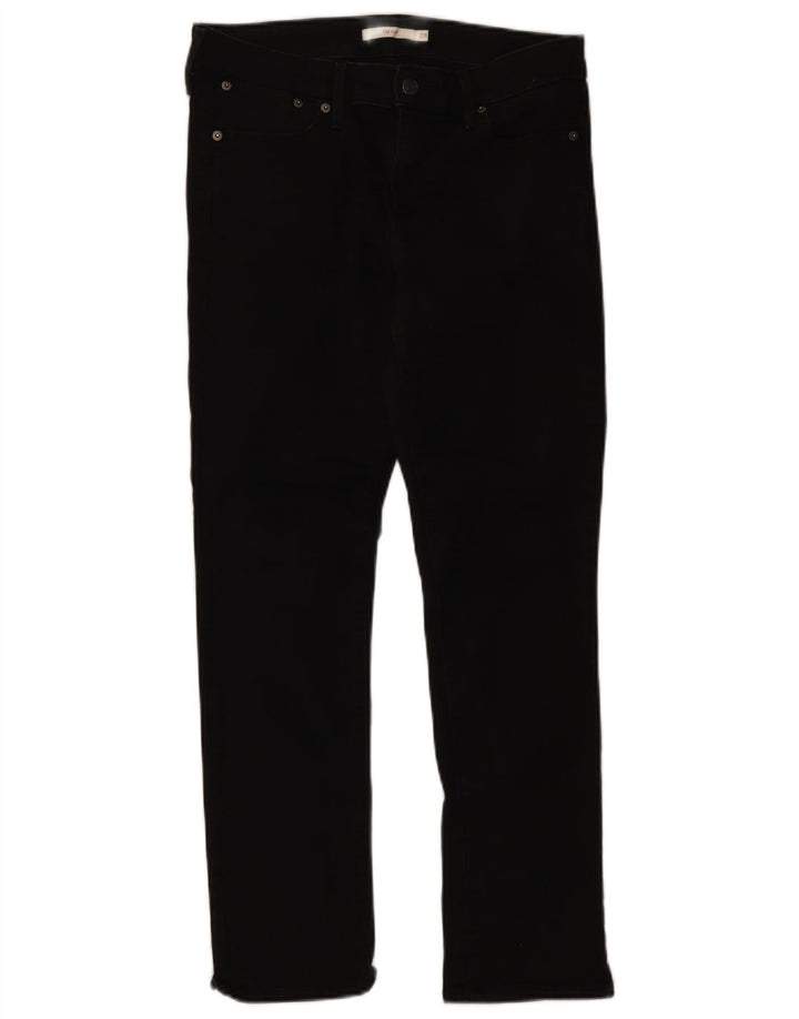 Blugi Levi's 712 Slim pentru femei W28 L28 bumbac negru