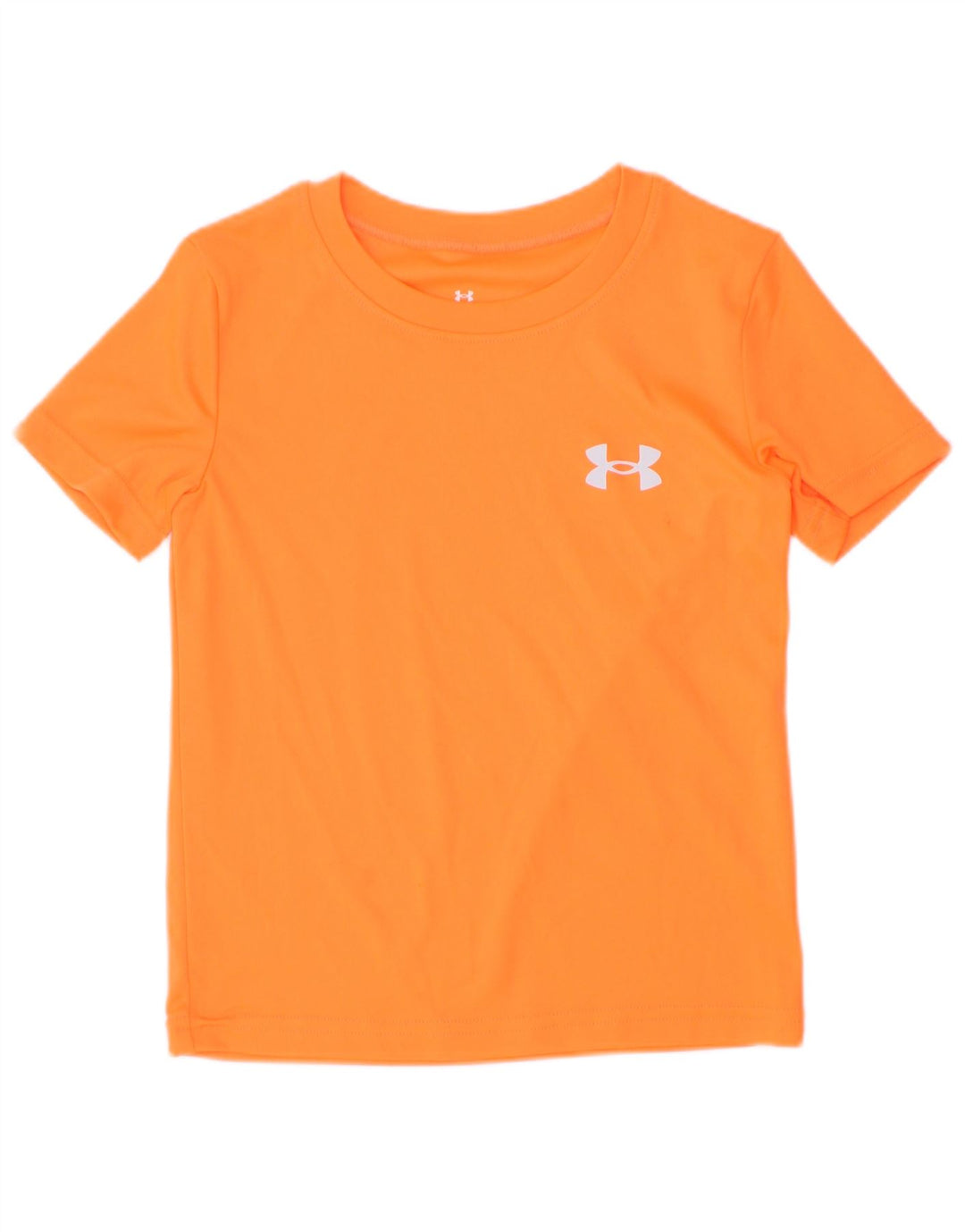 Tricou grafic Under Armour pentru băieți Top 3-4 ani portocaliu