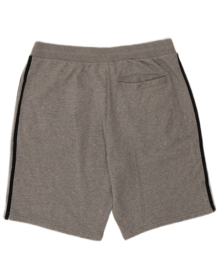 Pantaloni scurți sport Adidas pentru bărbați, mari, gri, pete