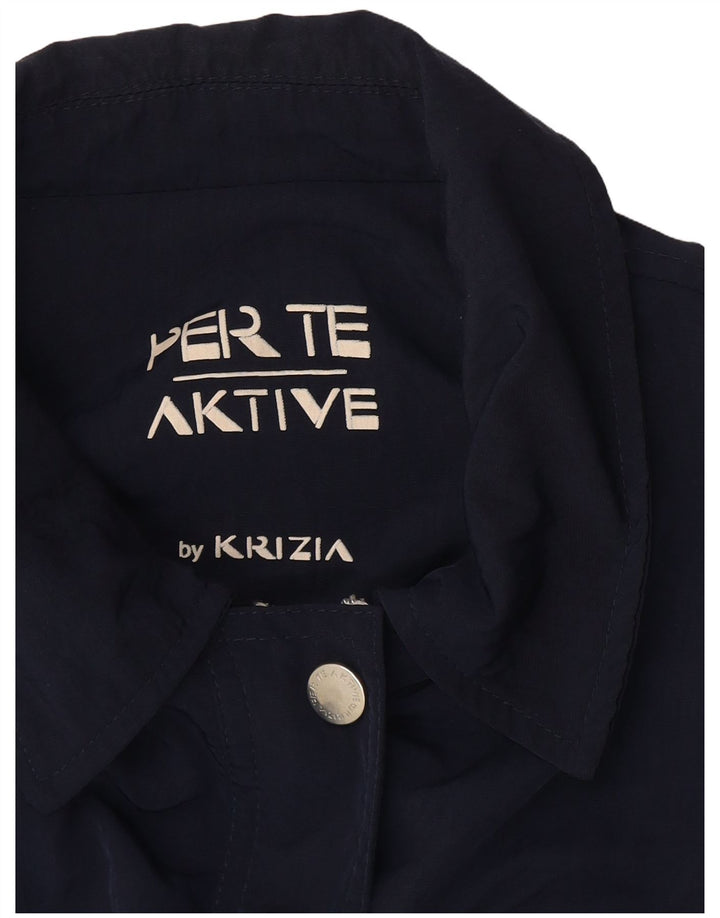 Perte by Krizia Jachetă Perte Aktive Utility pentru femei UK 18 XL Bleumarin