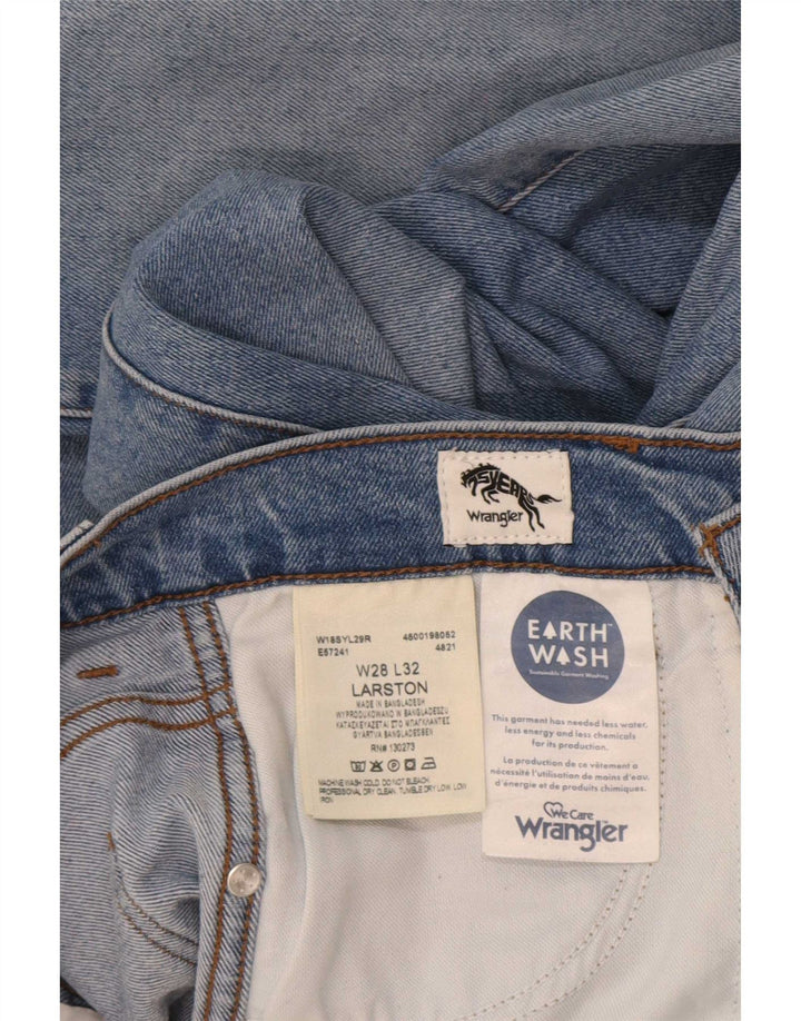 Blugi pentru bărbați Wrangler Larston Slim W28 L32 Bumbac albastru