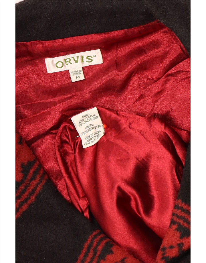 Vestă pentru femei Orvis UK 14 Medium Negru Geometric Acrilic