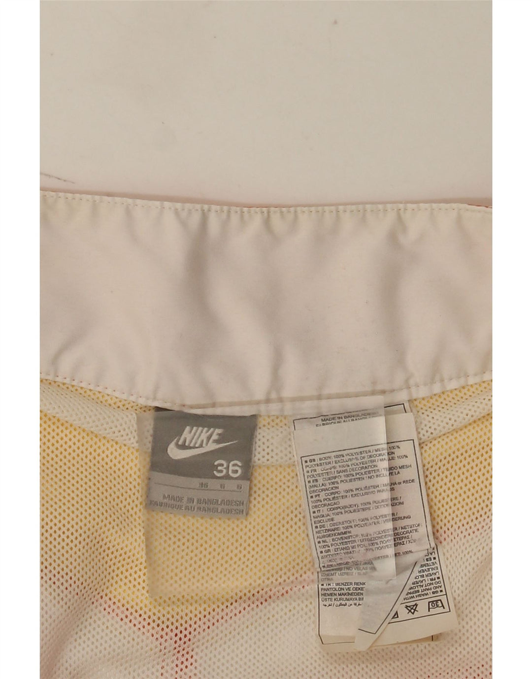 Pantaloni scurți de înot grafic Nike pentru bărbați, mari, portocalii, din poliester
