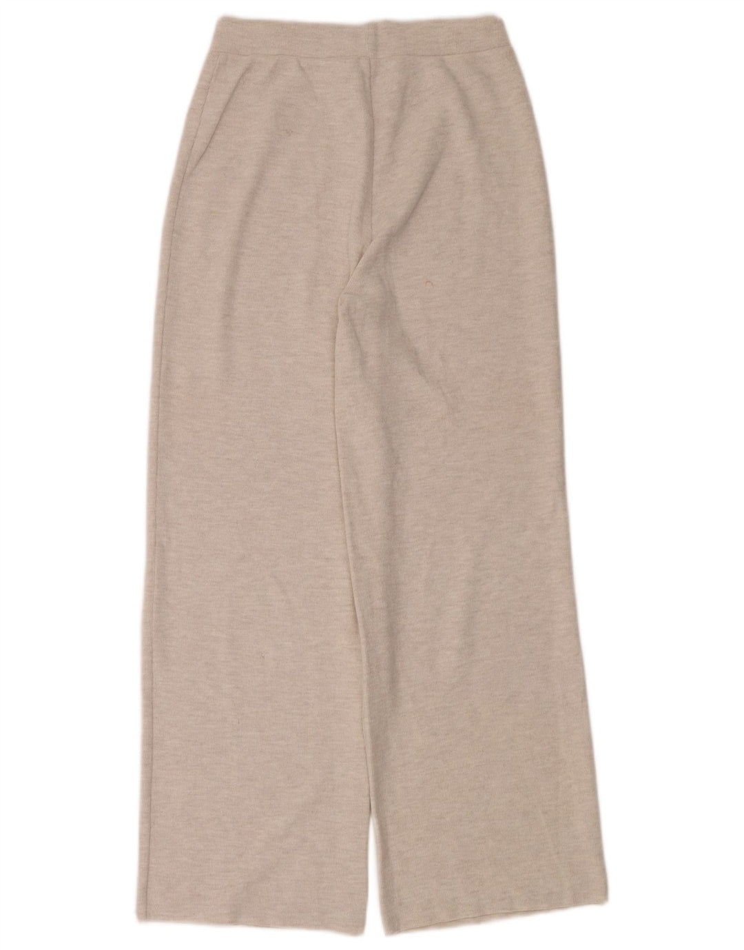 Pantaloni de trening Zara pentru femei UK 12 Medium Bej Poliester cu pete