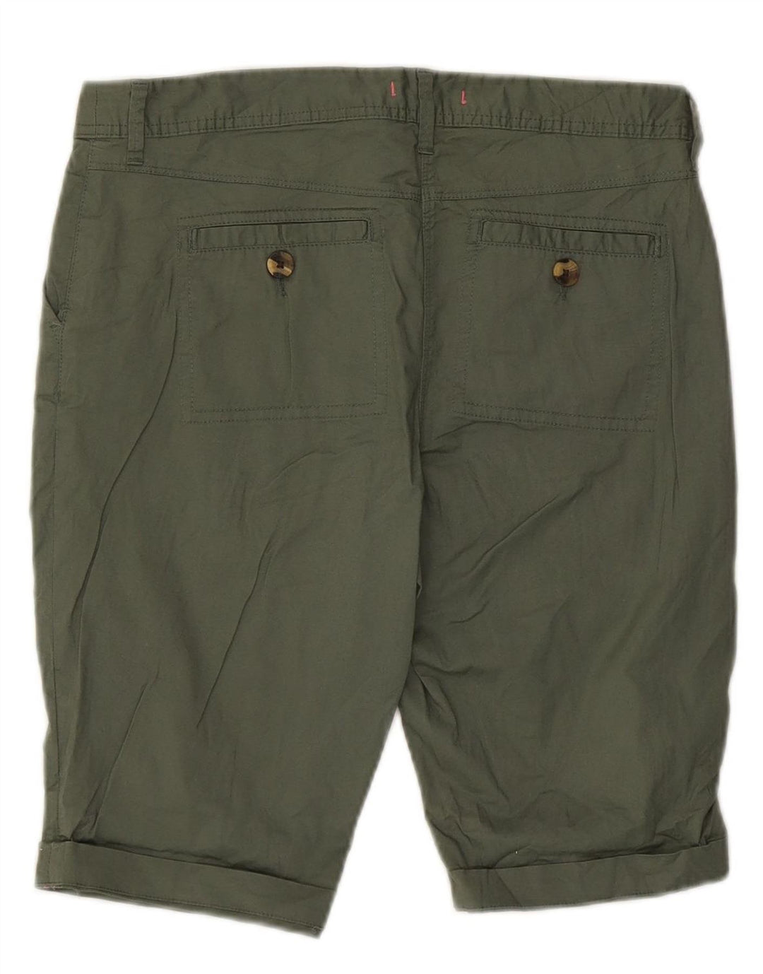 WHITE STUFF Womens Chino Shorts UK 10 Small W32 Khaki Cotton