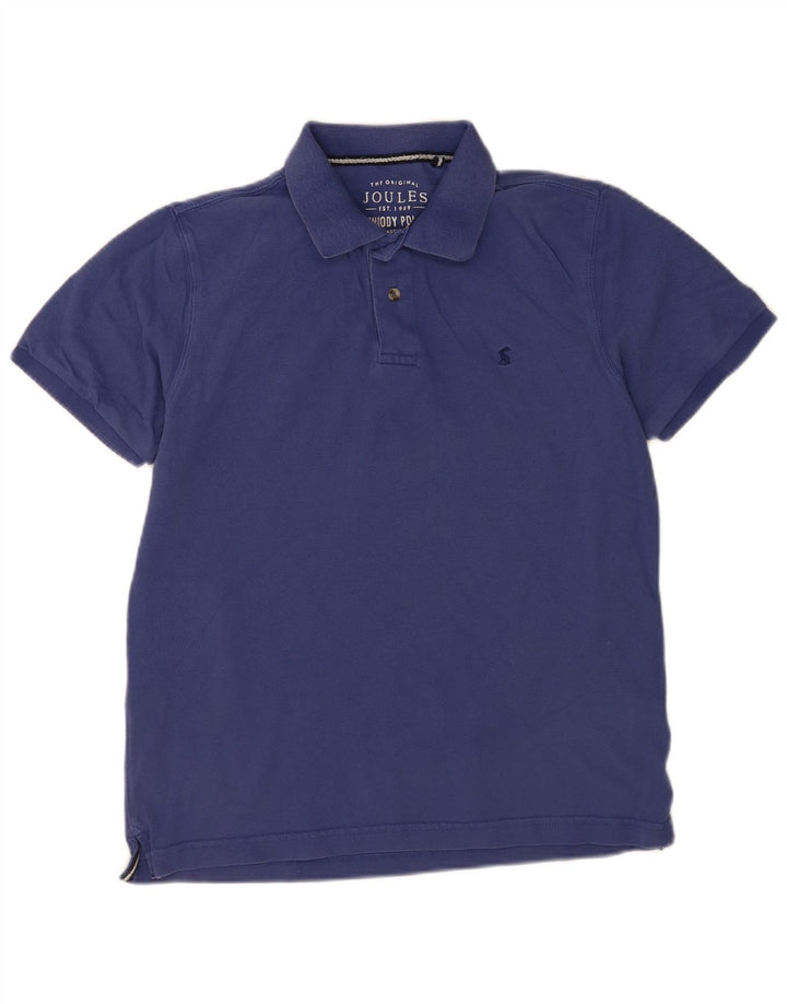 Tricou polo pentru bărbați Joules, bumbac albastru mediu