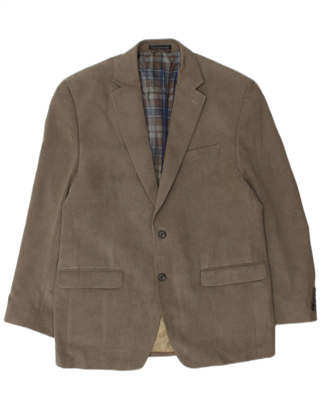 Jachetă pentru bărbați Ralph Lauren, cu 2 nasturi, UK 42 XL Khaki Houndstooth