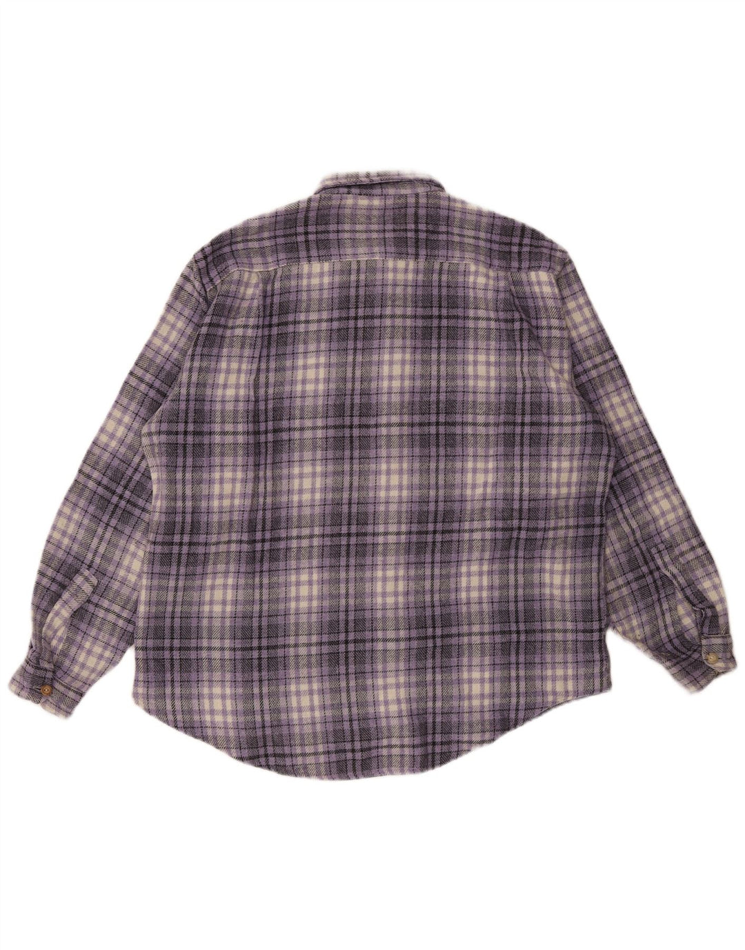Cămașă de flanel pentru bărbați Wampum XL Purple Check