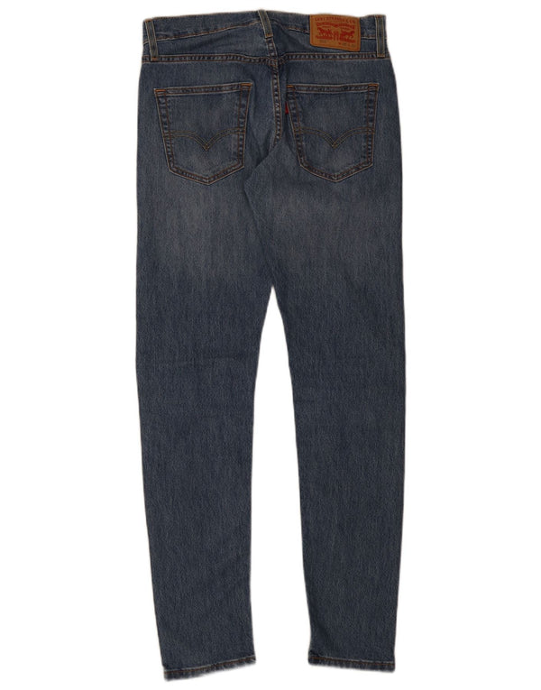 Blugi conici pentru bărbați Levi's 512 Slim Tapered W29 L32 Blue Bumbac