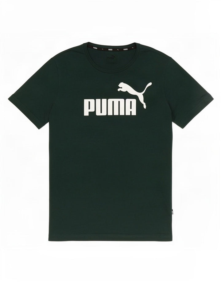 Tricou grafic Puma pentru bărbați Top mic verde bumbac