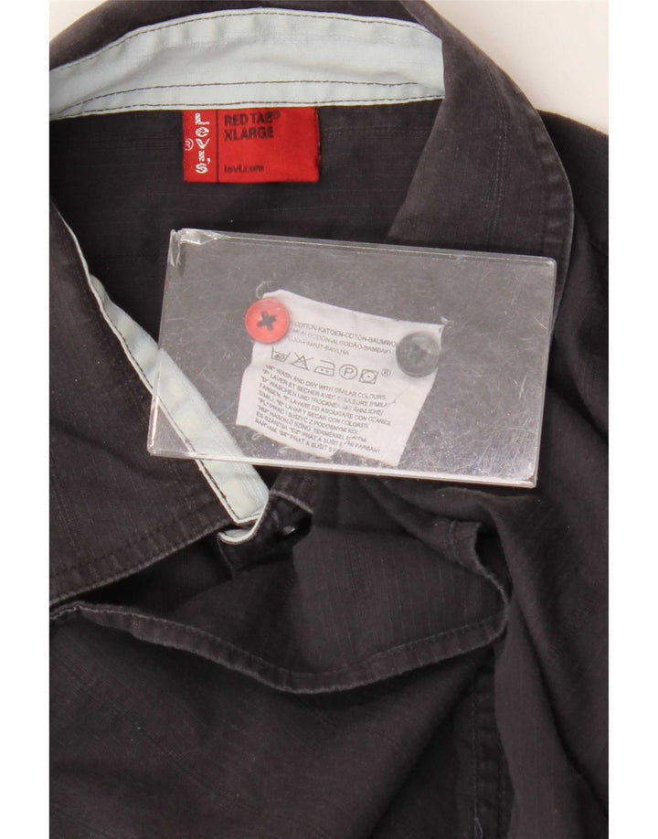 Cămașă pentru bărbați Levi's XL bumbac gri