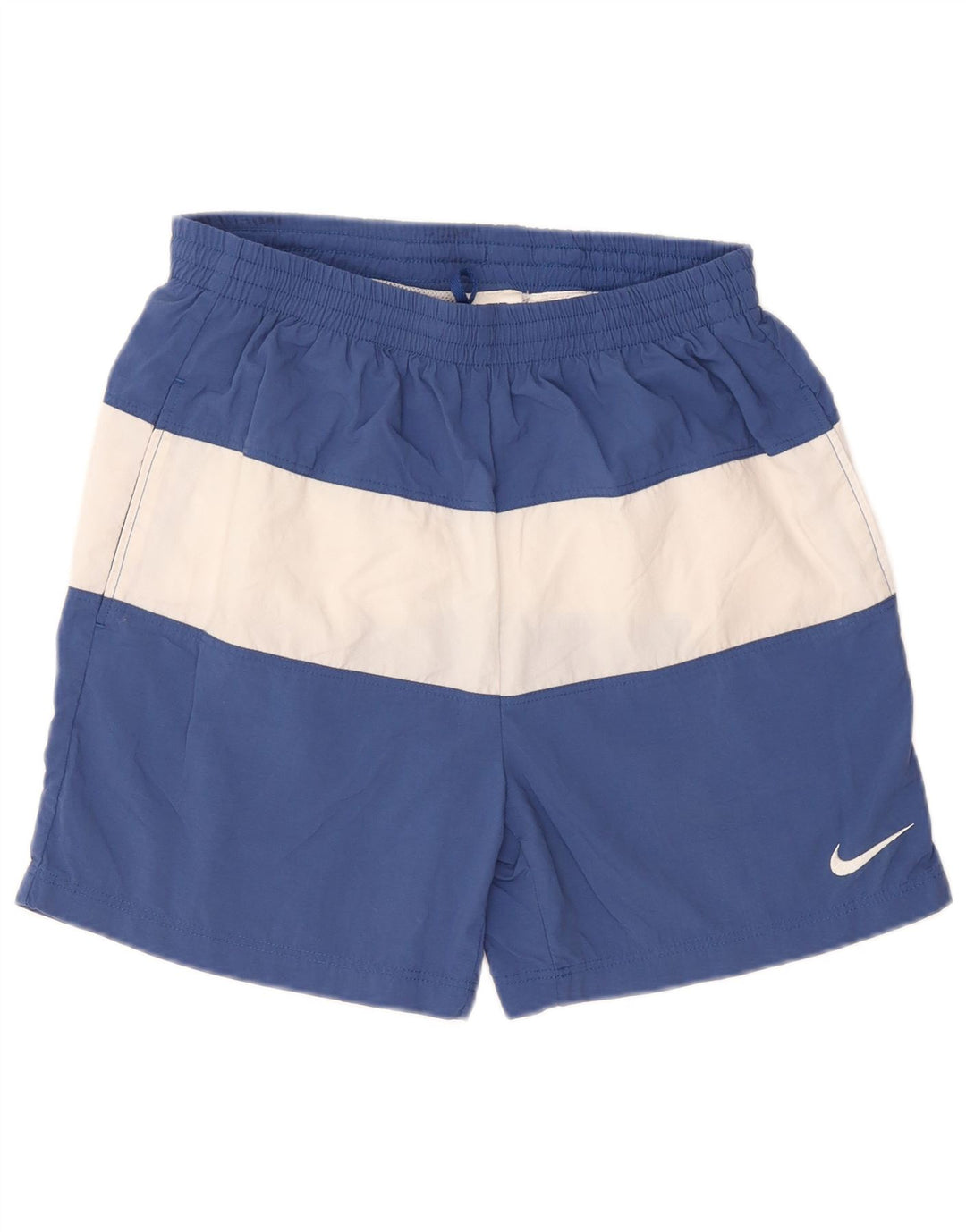 Pantaloni scurți de înot grafic pentru bărbați Nike, albastru mediu, nailon color bloc