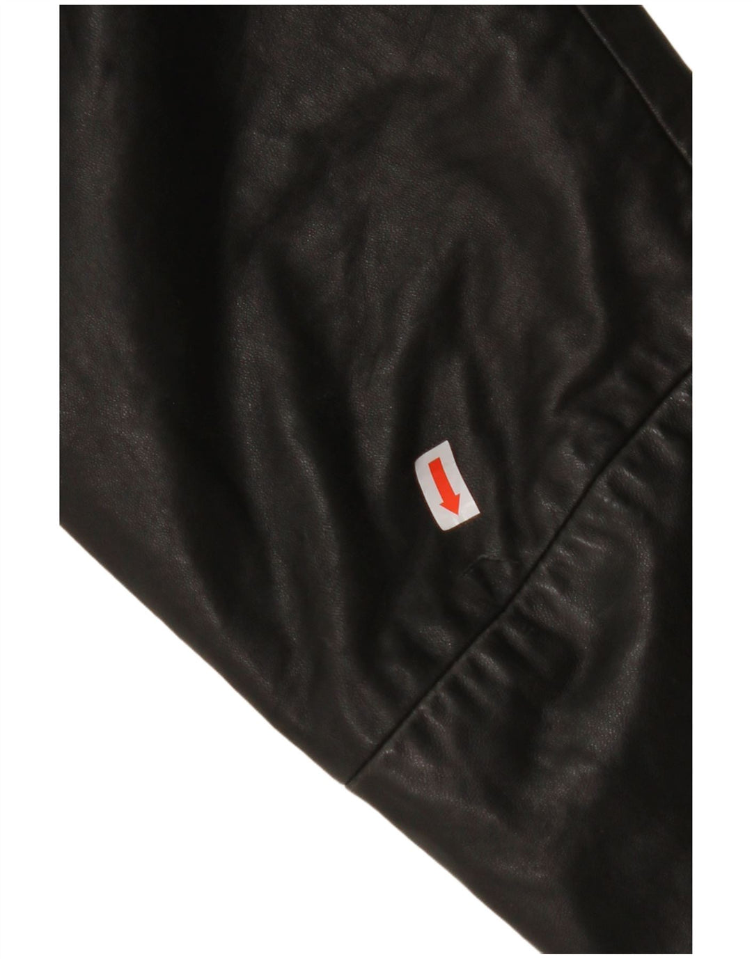 MAURITIUS Jachetă din piele cu 3 nasturi pentru femei UK 18 XL din piele neagră