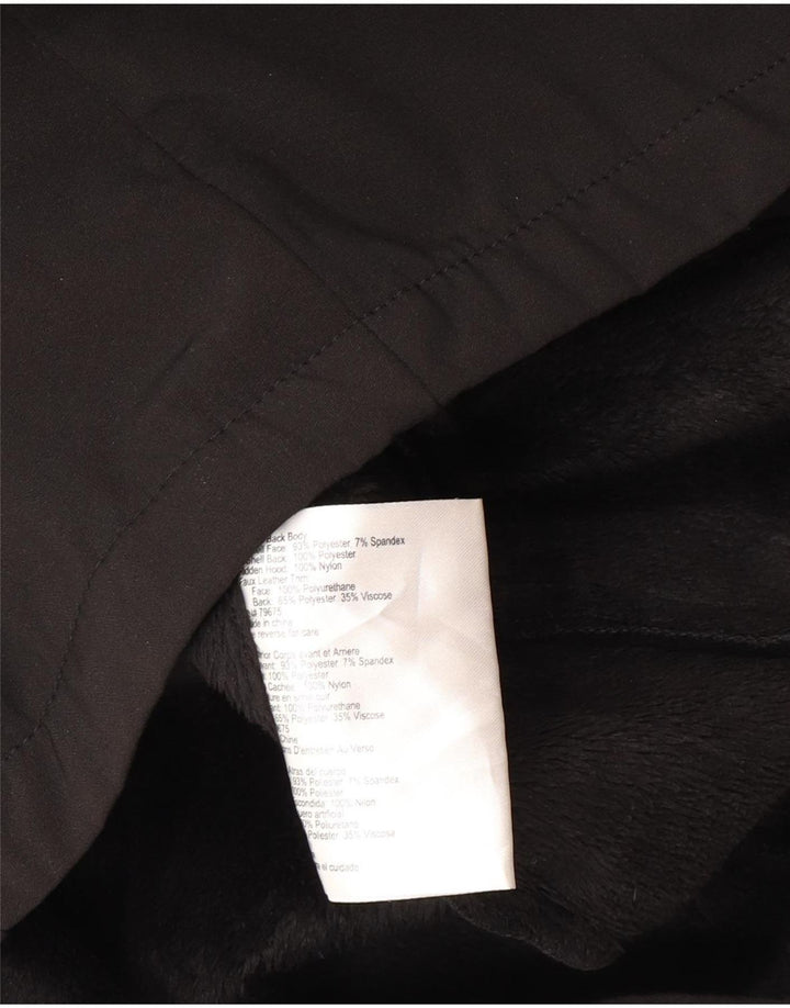 Jachetă militară pentru femei Michael Kors UK 10, poliester negru mic