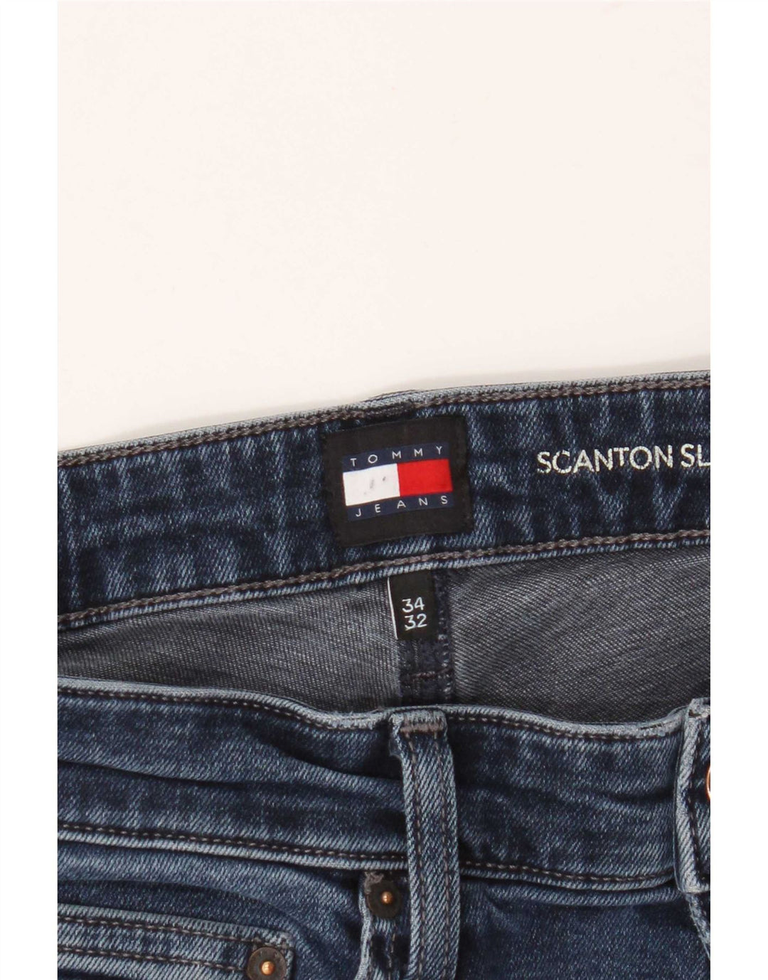 Blugi pentru bărbați Tommy Hilfiger Scanton Slim W34 L32 Albastru