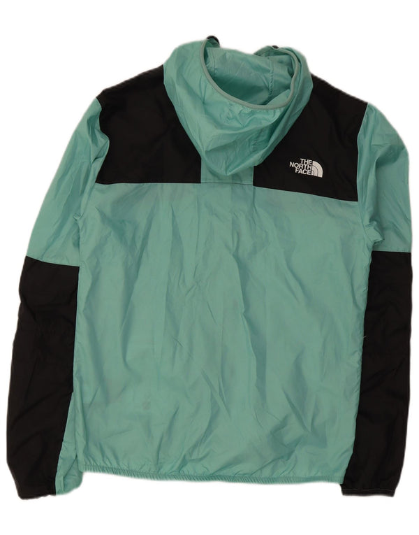 Jachetă de ploaie cu glugă The North Face pentru bărbați UK 36 Small Turquoise Colorblock