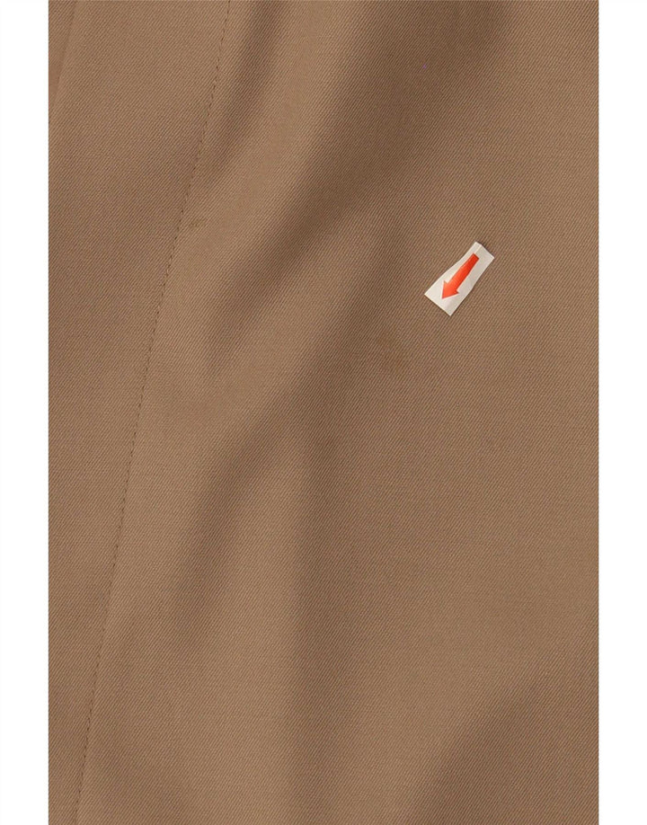 Escada Fusta Midi Wrap EU 38 Medium W28 Maro Lână Nouă