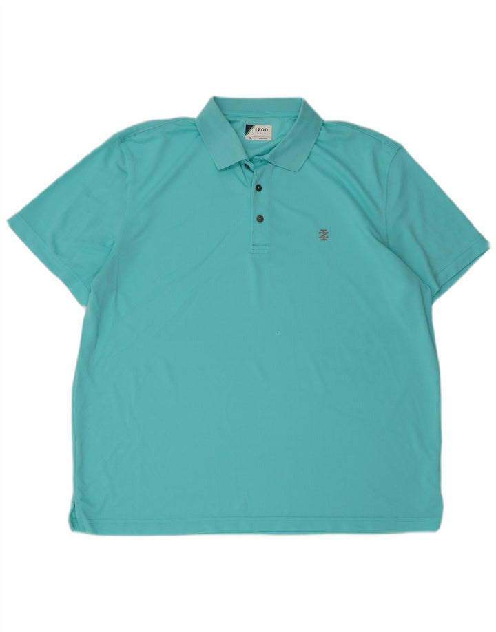 Tricou polo IZOD pentru bărbați, XL, turcoaz