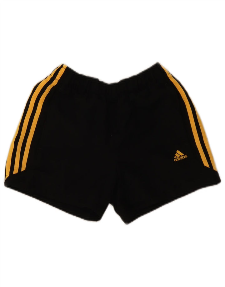 Pantaloni scurți sport adidas băieți 11-12 ani poliester negru