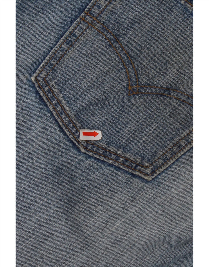 Blugi drepti pentru bărbați LEVI'S 514 W34 L32 Bumbac albastru