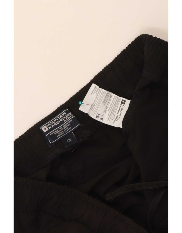 Pantaloni scurți sport pentru bărbați Mountain Warehouse Poliester negru mare