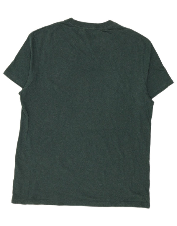 Tricou Superdry Bărbați Top XL Verde Bumbac