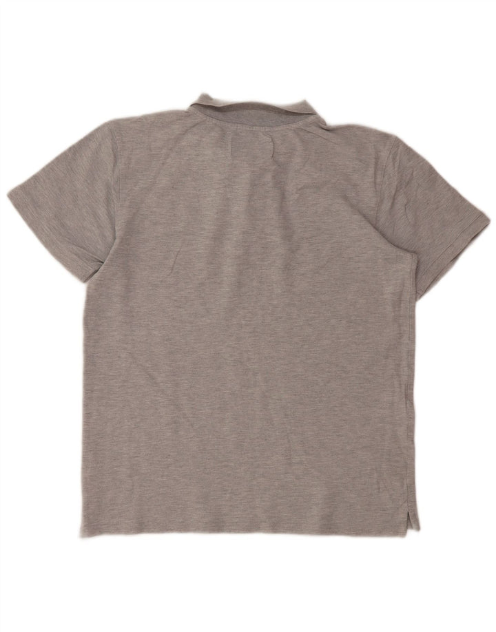 Tricou polo Jack Wills pentru femei UK 14 mare bumbac gri