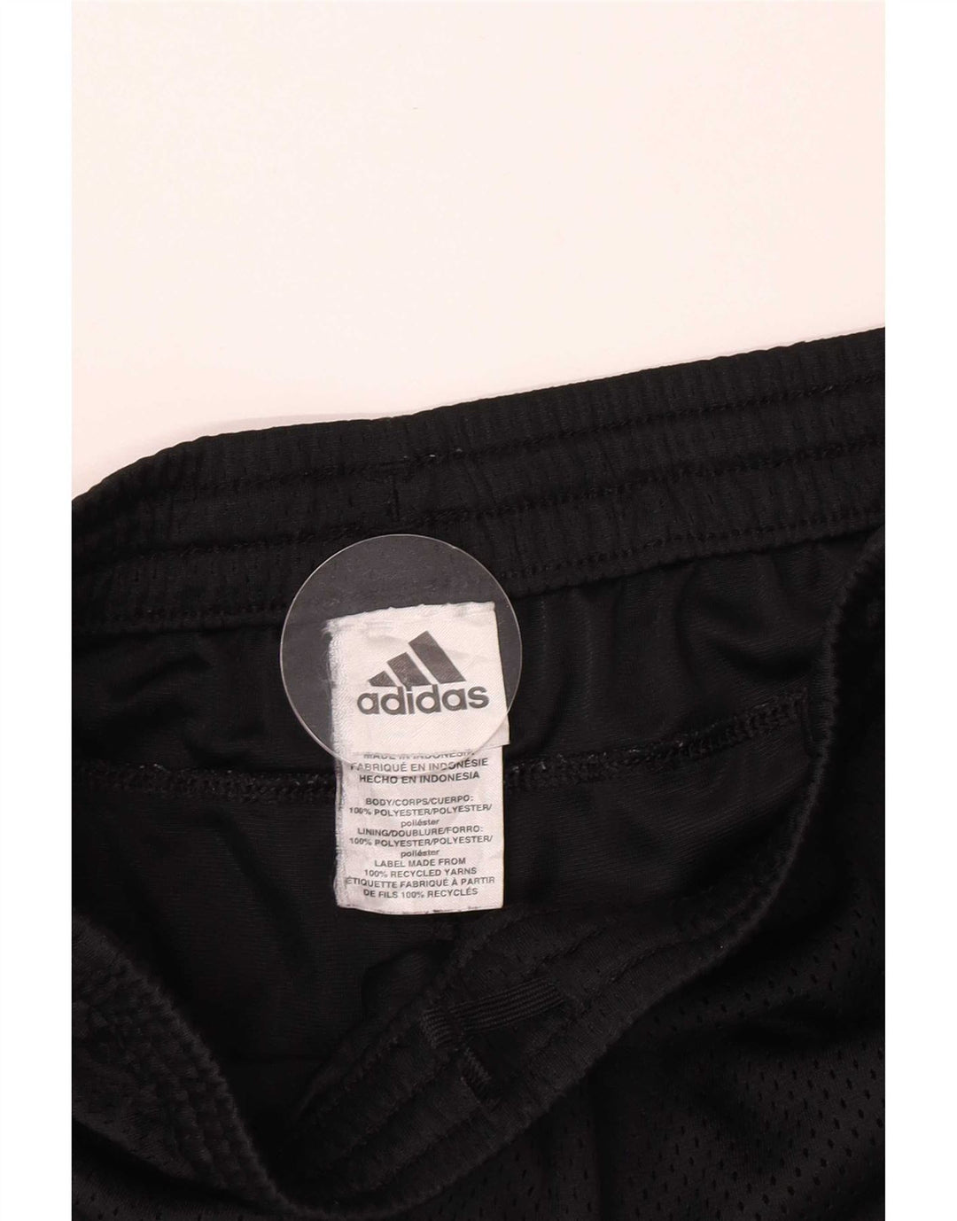 Pantaloni scurți sport adidas băieți 8-9 ani poliester negru mic