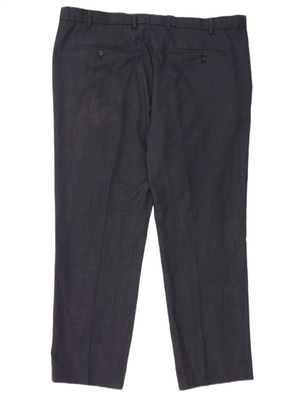 Pantaloni de costum pentru bărbați Marks & Spencer, croiți, L42 L31, bleumarin, carouri