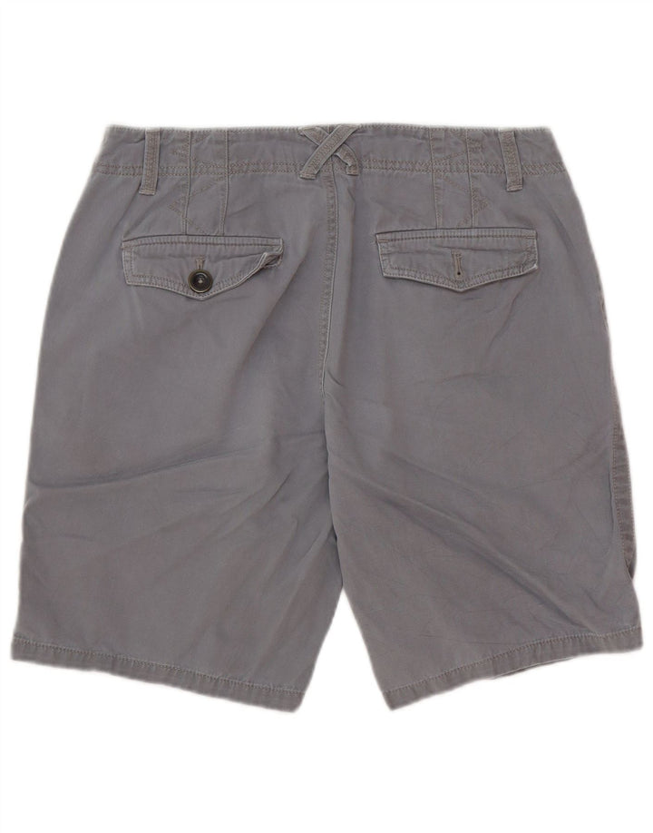 Pantaloni scurti chino pentru femei Eddie Bauer US 8 Medium W30 bumbac gri